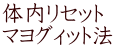 健康ダイエット マヨグィット法